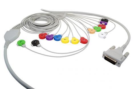 Кабель ЭКГ, 14 отведений